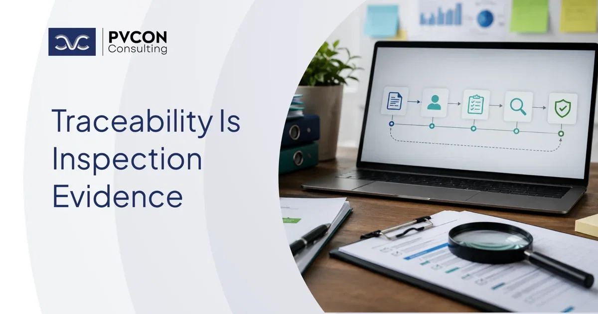 Traceability in PV Inspection Readiness | PVCON Consulting