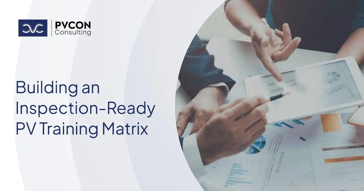 Training Matrix in Pharmacovigilance: Prove Role Readiness
