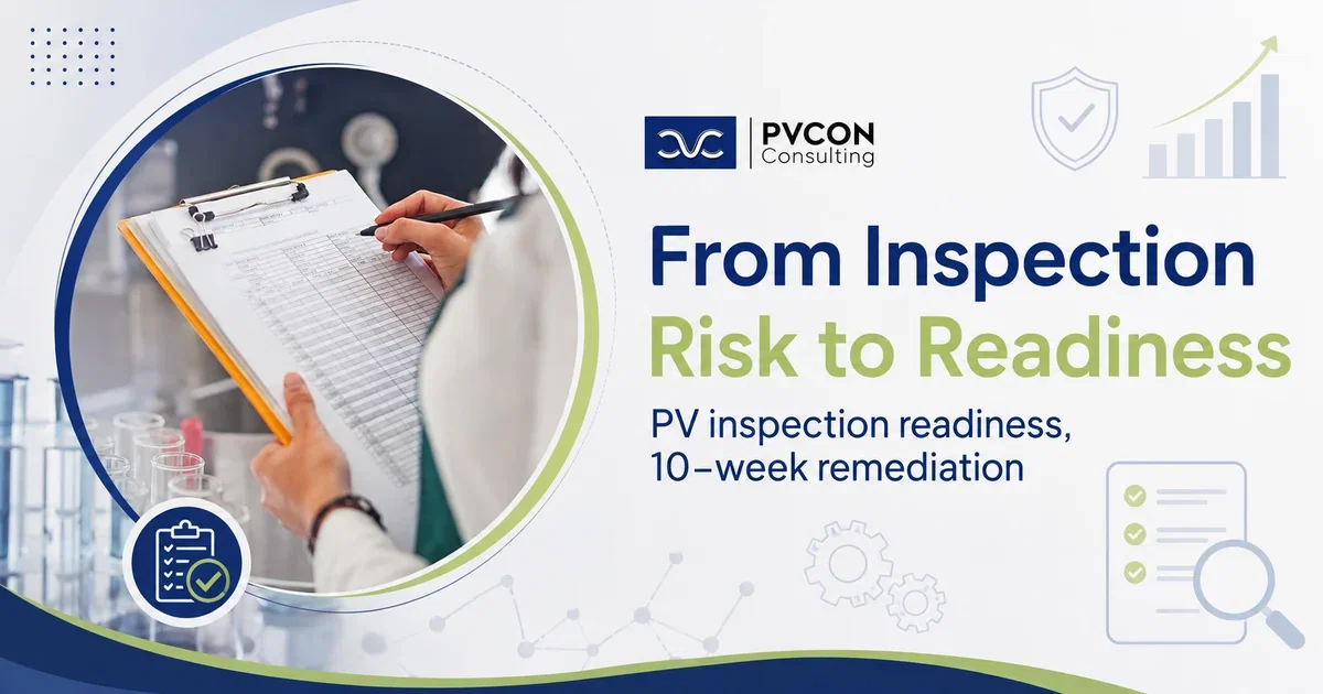 PV Inspection Readiness Case Study